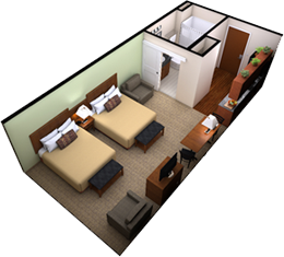 Double Queen Suite