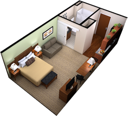 Single Queen Suite