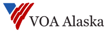 VOA Alaska logo